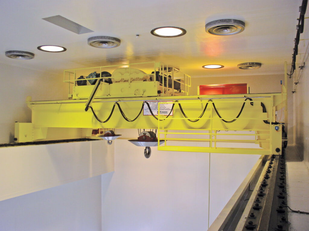 BAE Marine Systems - Nuclear Submarine Crane Refurbishment bespoke nuclear and defence solutions