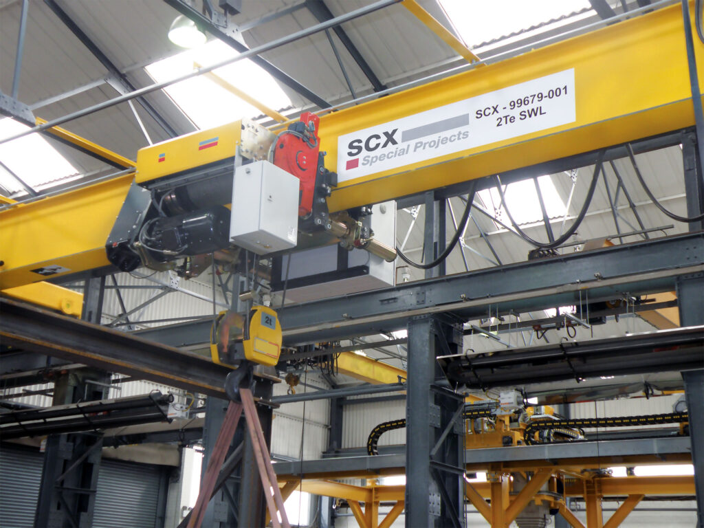 COTS Crane for Nuclear Applications With MotoSuiveur Protection crane upgrades