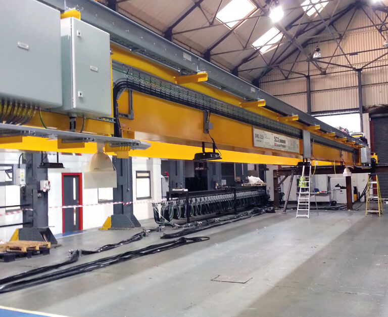 Dounreay Site Restoration Ltd - Drum Handling Crane solution bespoke crane solution
