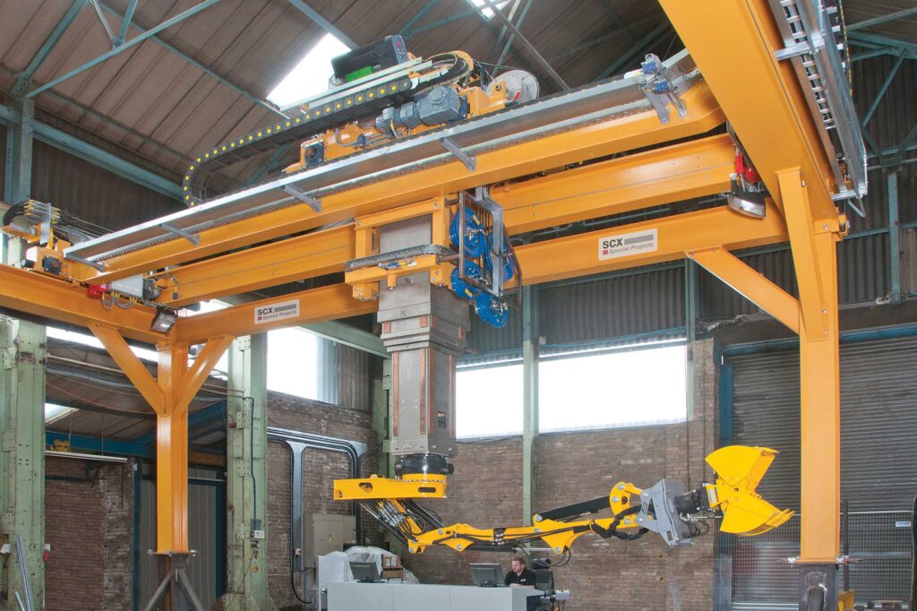 Integrated Mast & Crane Rig for Nuclear Decommissioning - Sellafield Nuclear Power Station