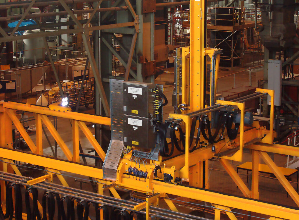 Nuclear Storage Pond - Waste Removal Mast and Gantry Assembly