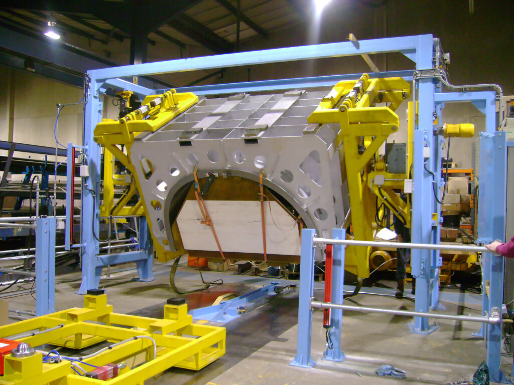 Bespoke Rotation Rig and Air Skate handling solution
