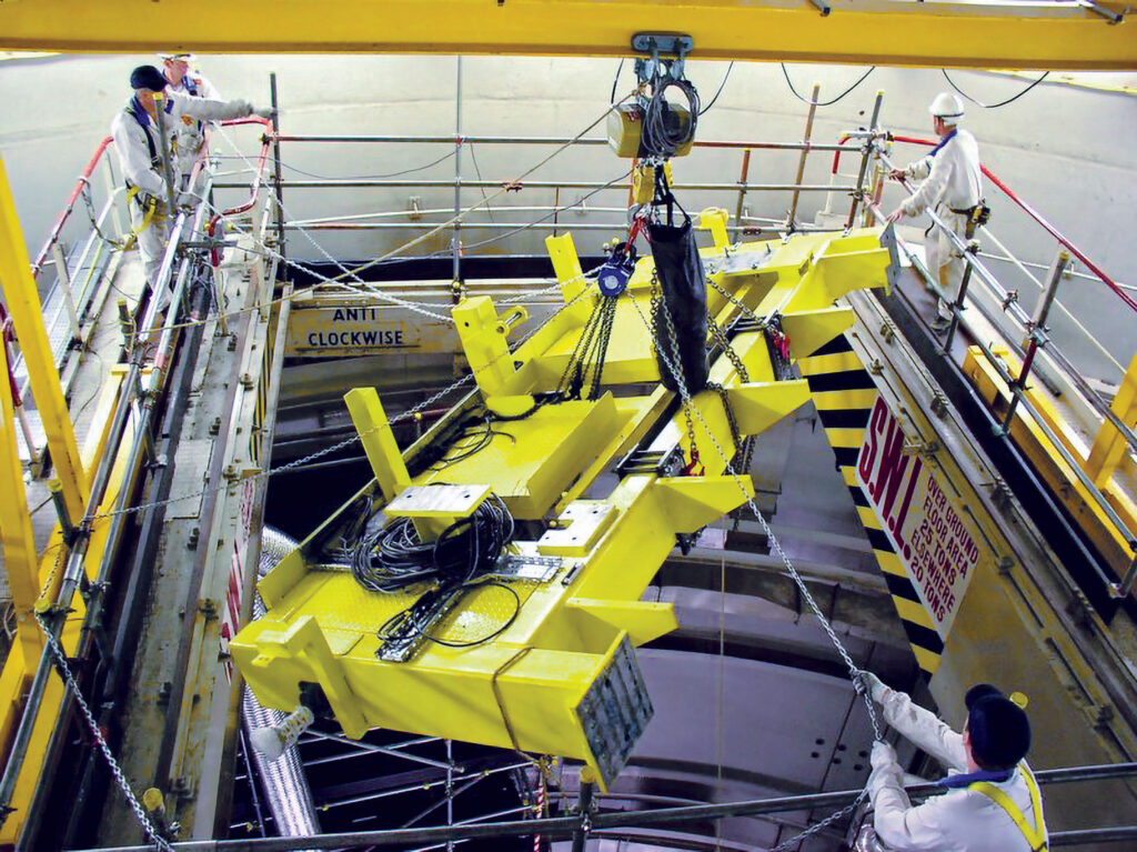 Winfrith Polar Crane Bespoke nuclear crane handling solution