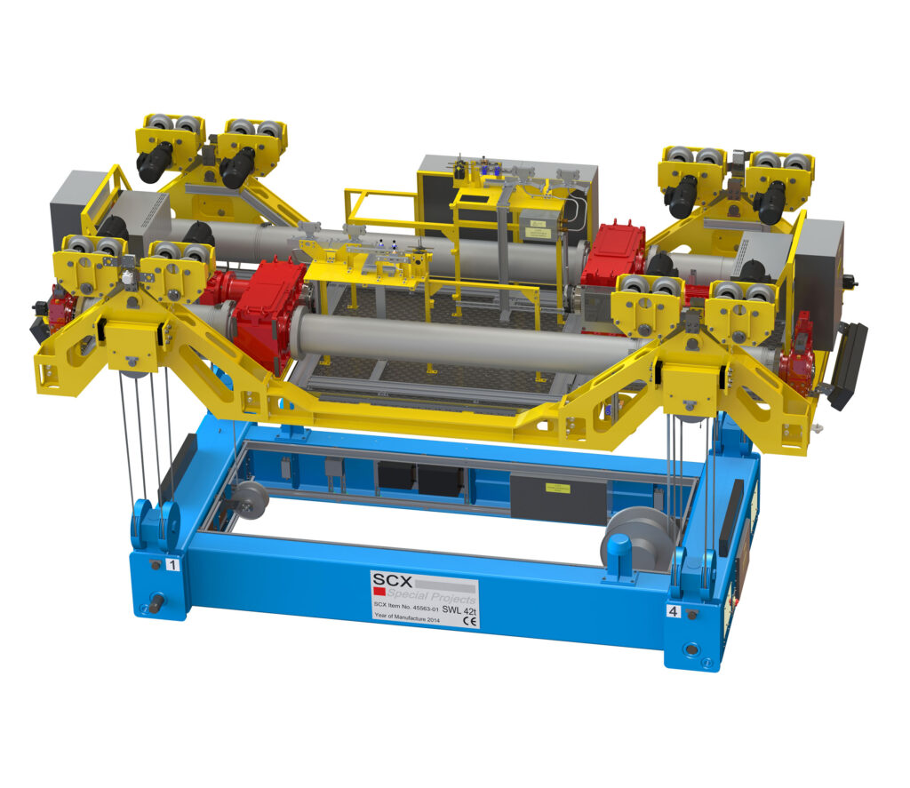 Rolls-Royce Aero Engine Transportation System BESPOKE HANDLING CRANE SYSTEMS